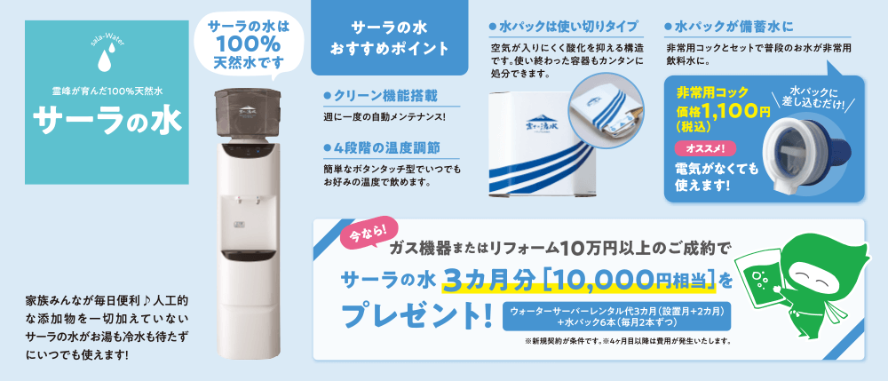 サーラの水